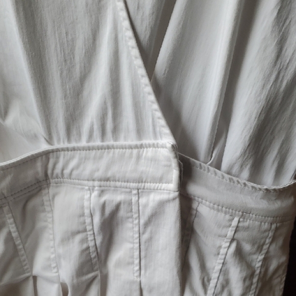 Zara Elegant White Wrap Mini Dress - Picture 7 of 11